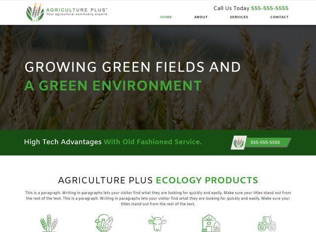 Agriculture Website Design Themes by Search Marketing Specialists