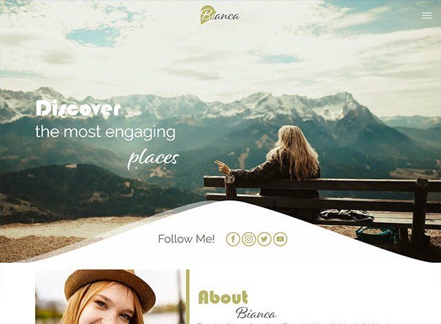 Bianca Website Design Themes by Search Marketing Specialists