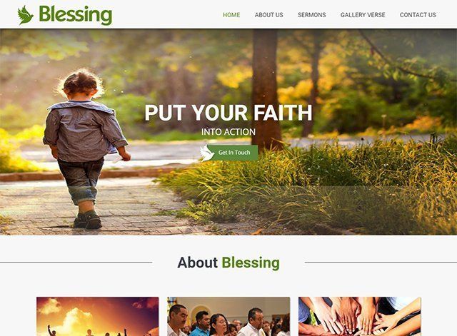 Church Website Design Themes by Search Marketing Specialists