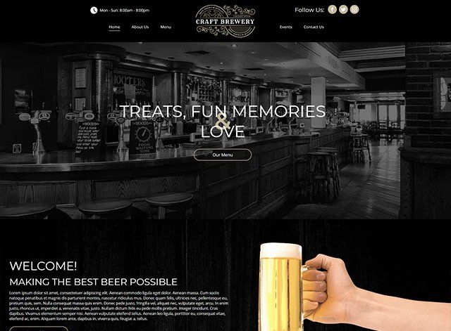 Craft Brewery Themes by Search Marketing Specialists