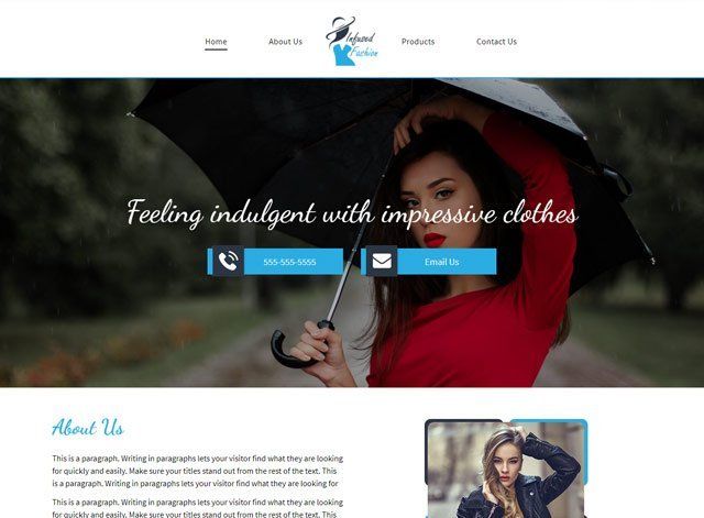 Clothing Website Design Themes by Search Marketing Specialists