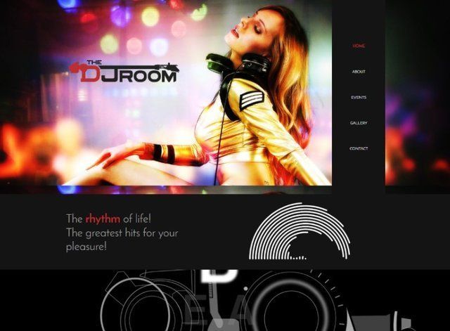 Dj Website Design Themes by Search Marketing Specialists