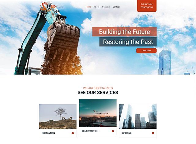 construction Website Design Themes by Search Marketing Specialists