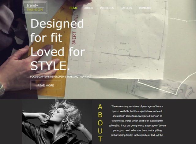 Fashion Website Design Themes by Search Marketing Specialists