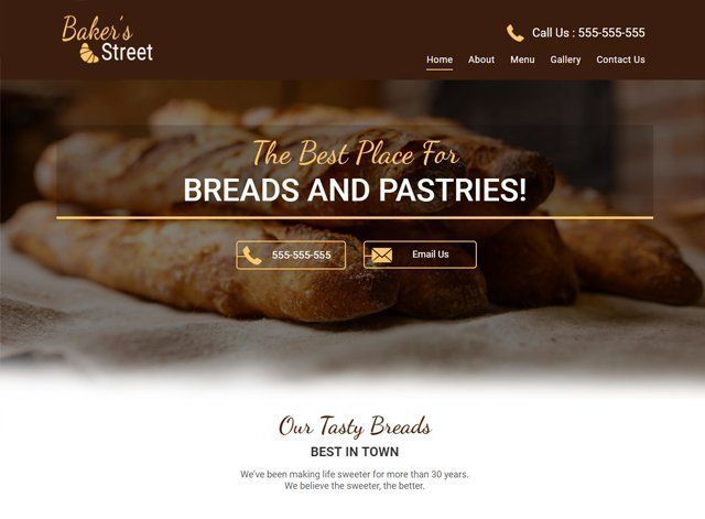 Food Website Design Themes by Search Marketing Specialists