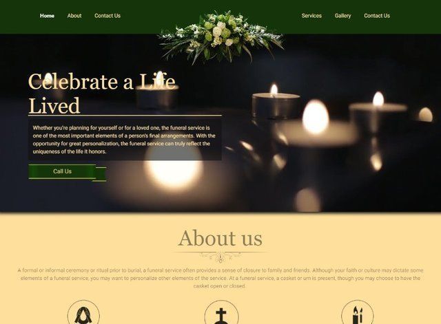 Funeral Website Design Themes by Search Marketing Specialists