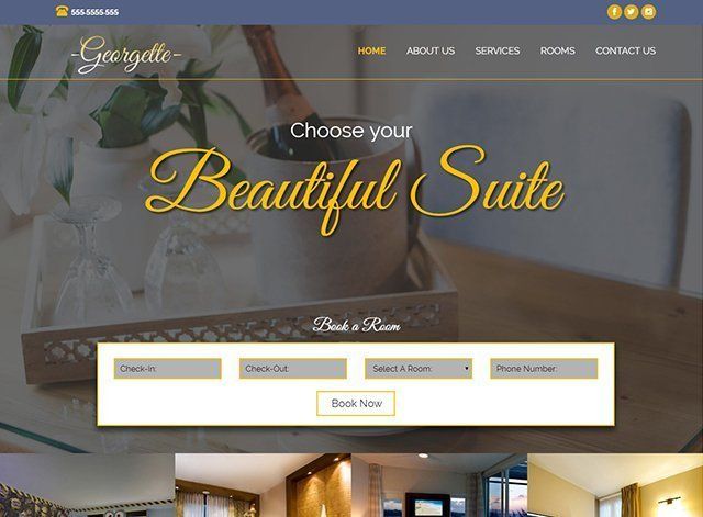 Hotel Website Design Themes by Search Marketing Specialists