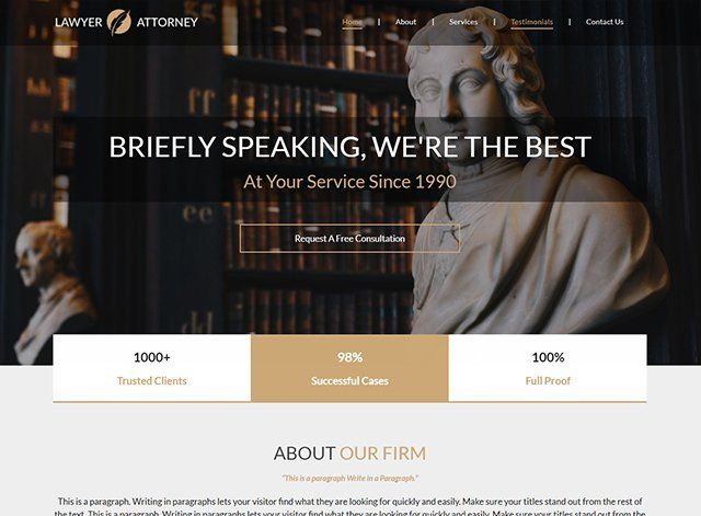 Legal Website Design Themes by Search Marketing Specialists
