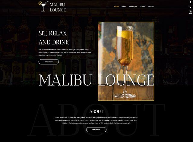 Malibu Lounge Themes by Search Marketing Specialists