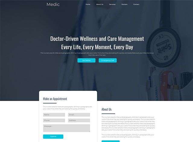 Medic Themes by Search Marketing Specialists