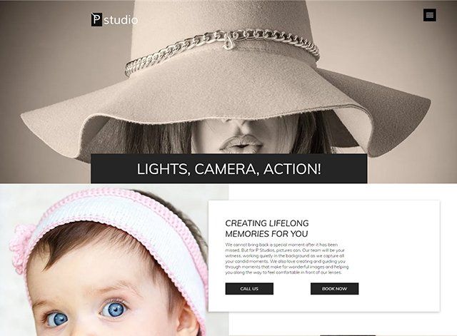 Photography Website Design Themes by Search Marketing Specialists