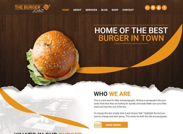 Restaurant Website Design Themes by Search Marketing Specialists