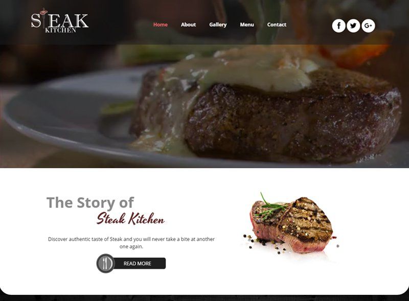 Restaurant Website Design Themes by Search Marketing Specialists