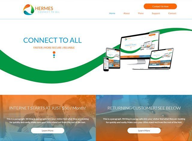 Telecom Website Design Themes by Search Marketing Specialists