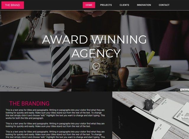 The Brand Website Design Themes by Search Marketing Specialists
