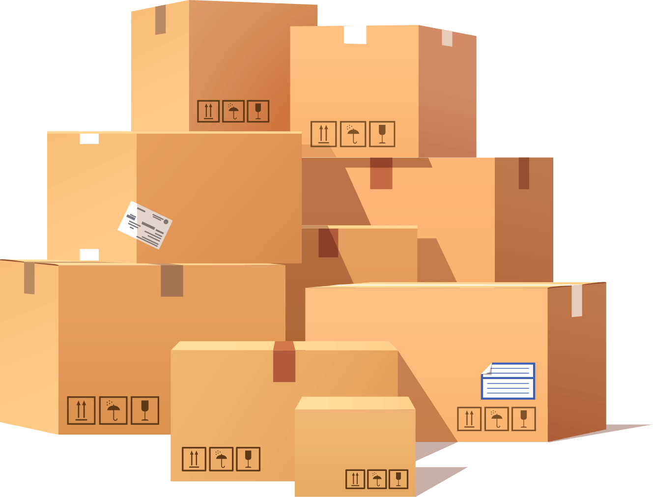 Boxes — Burleson, TX — Accel Movers