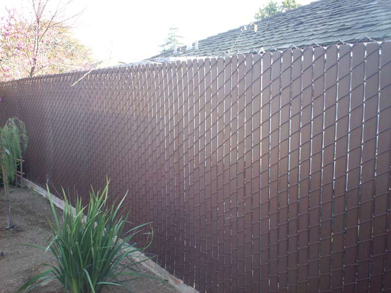 Chainlink fence for privacy — Wood Fences in Bakersfield, CA