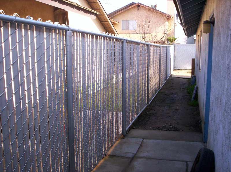 Residential chainlink fence — Wood Fences in Bakersfield, CA