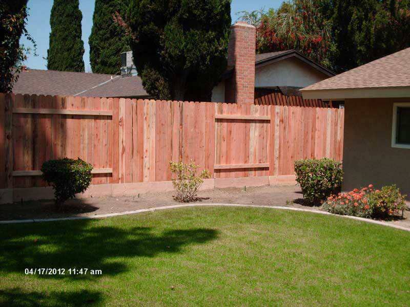 Garden Fences — Wood Fences in Bakersfield, CA