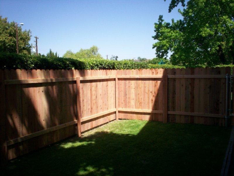 Wood Fences in Garden — Wood Fences in Bakersfield, CA