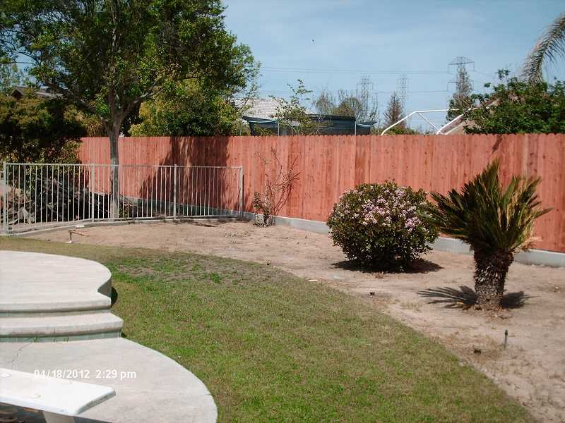 Landscape with fences — Wood Fences in Bakersfield, CA