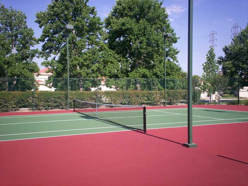 Tennis field — Wood Fences in Bakersfield, CA
