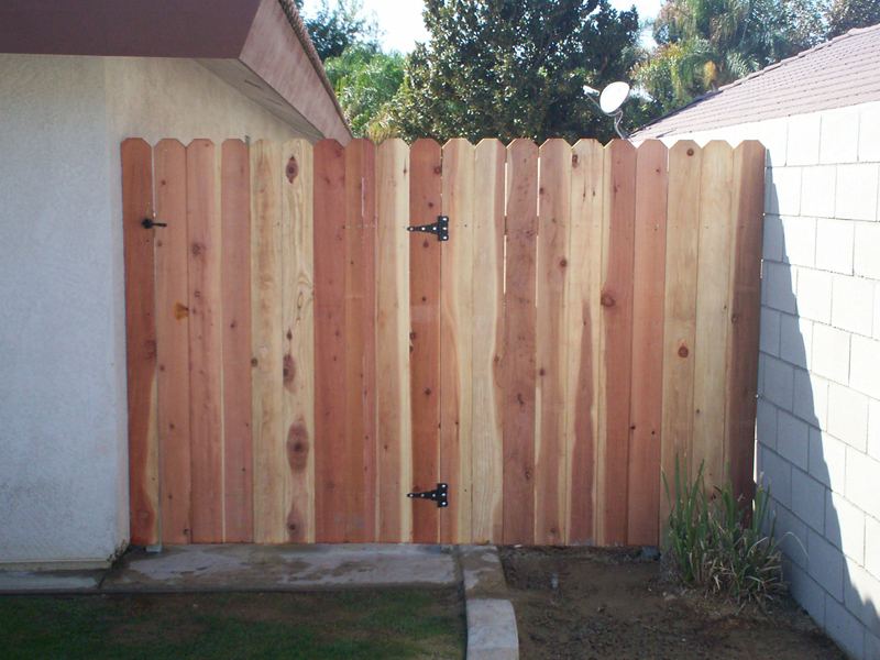 Wood fence inside the house — Wood Fences in Bakersfield, CA