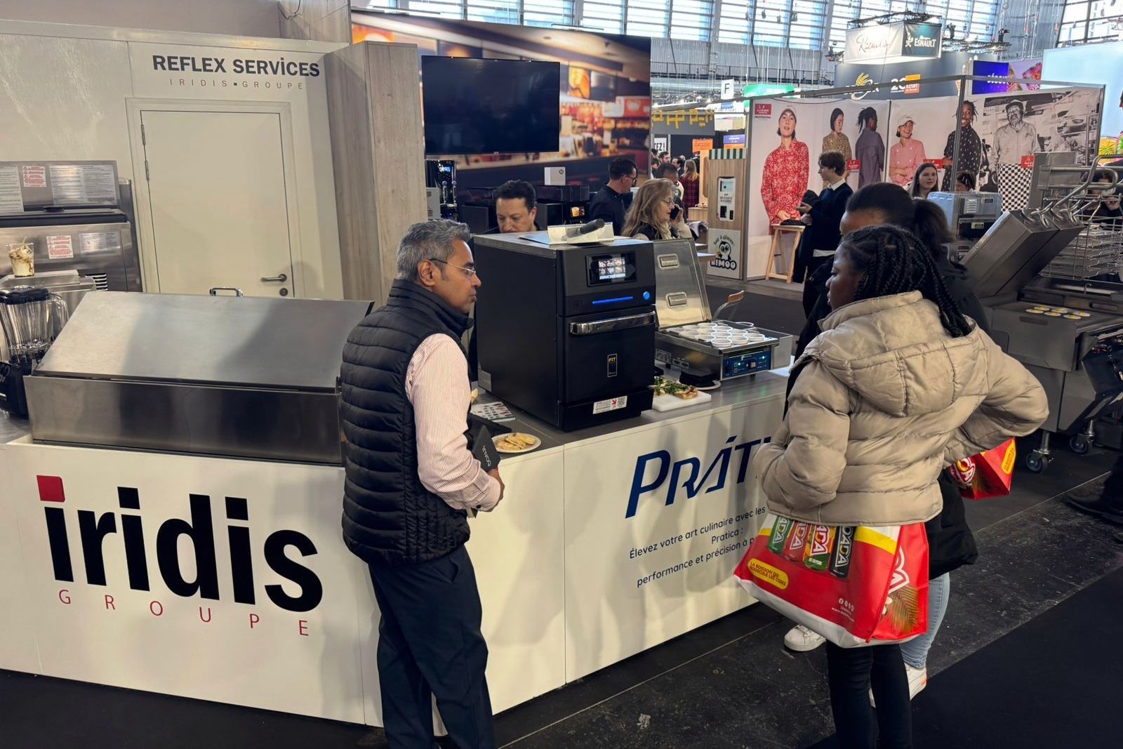 Iridis and Prática at Sirha Bake & Snack Paris