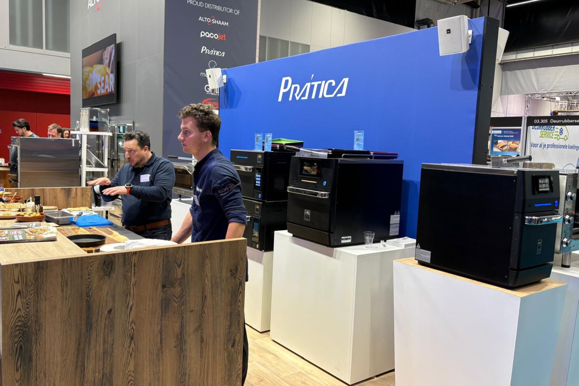 Prática at Horecava 2026 at the stands of partners KlopPro and Horeca Innovatie Groep