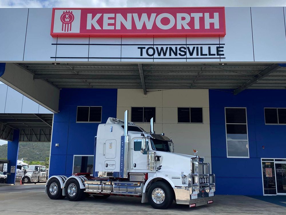 NQ Freighters Truck At Kenworth Townsville — NQ Freighters In Townsville QLD