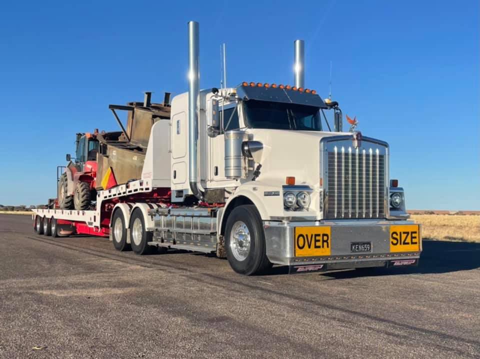 Oversize Truck Transport The Heavy Equipment And Tractor — NQ Freighters In Townsville QLD