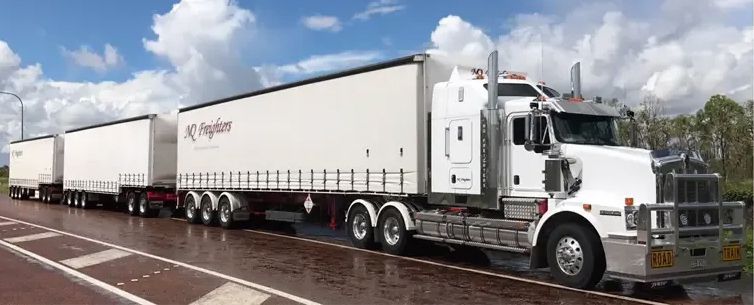 Three White Container Transport With Expertise — NQ Freighters In Brisbane QLD