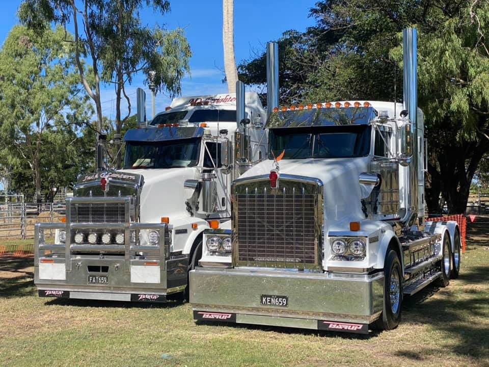 Two NQ Freighters Truck Parked — NQ Freighters In Bohle QLD