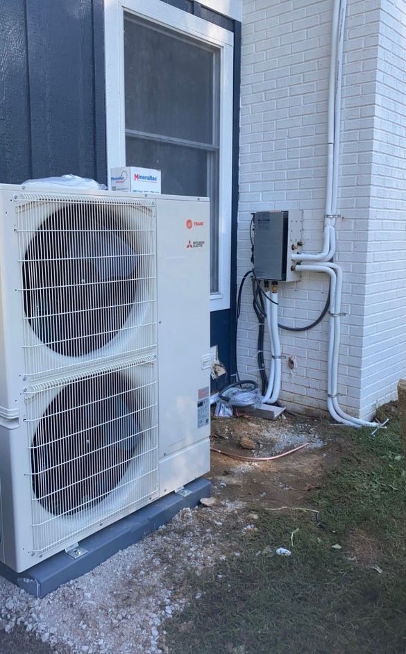 Backyard View Of The Aircon — West Plains, MO — Butler Heating & Air