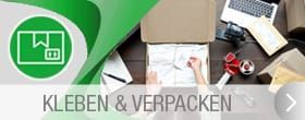 KLEBEN VERPACKEN & VERSENDEN