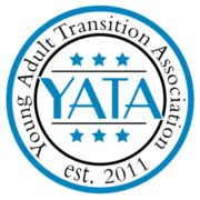 The logo for the adult transition association was established in 2011