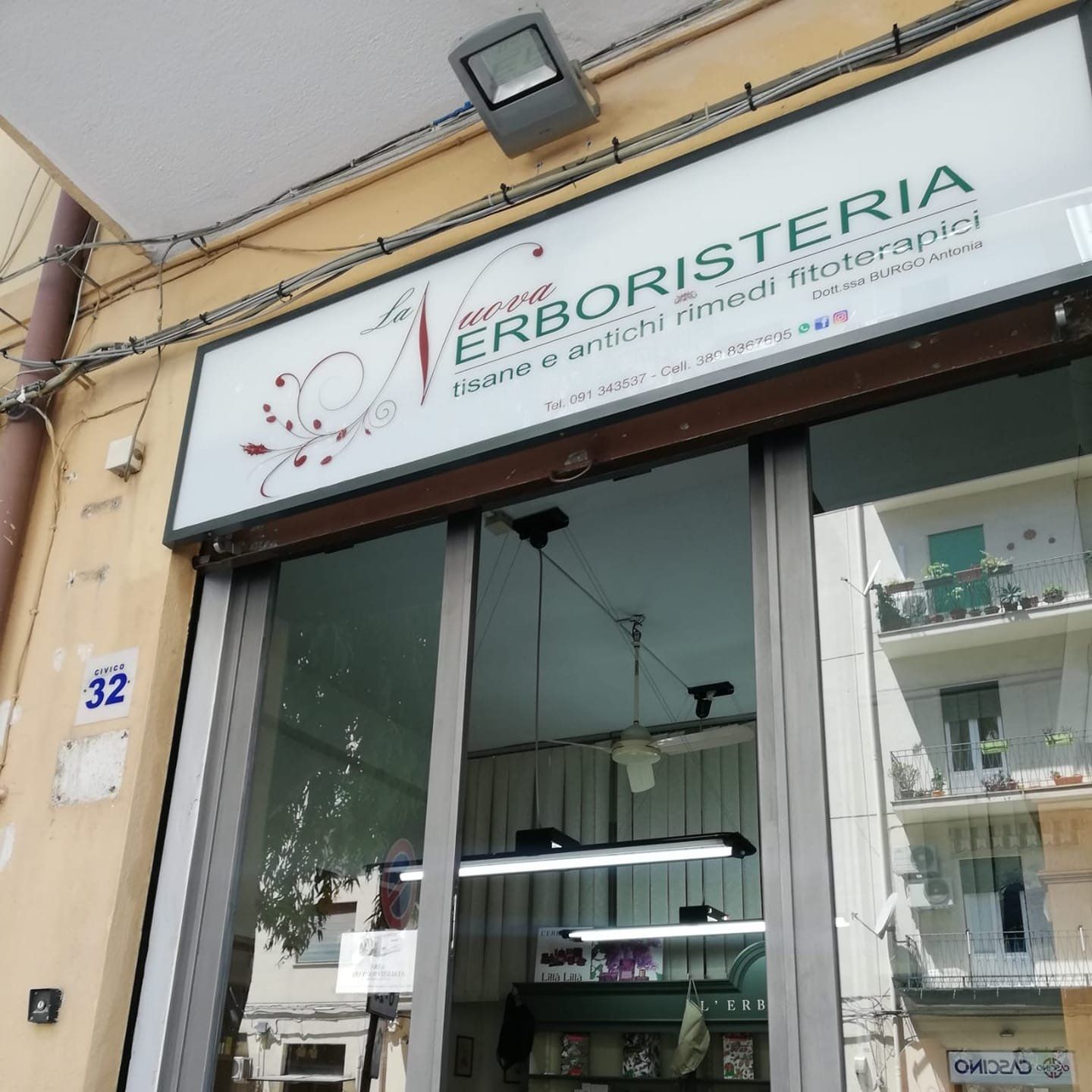 negozio di prodotti naturali