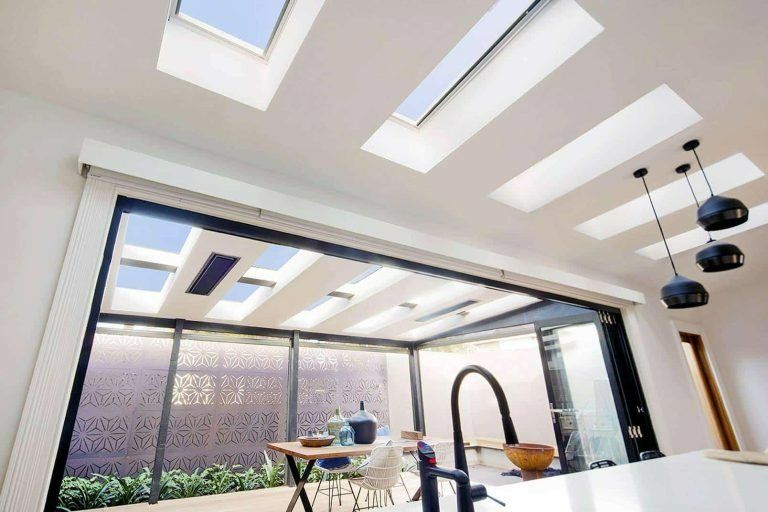 A Kitchen With a Lot of Windows and Skylights — Gold Coast Skylights in Slacks Creek, QLD