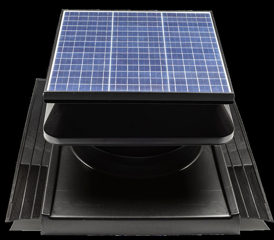 Solar-powered Roof Vent With Solar Panel — Gold Coast Skylights in Slacks Creek, QLD