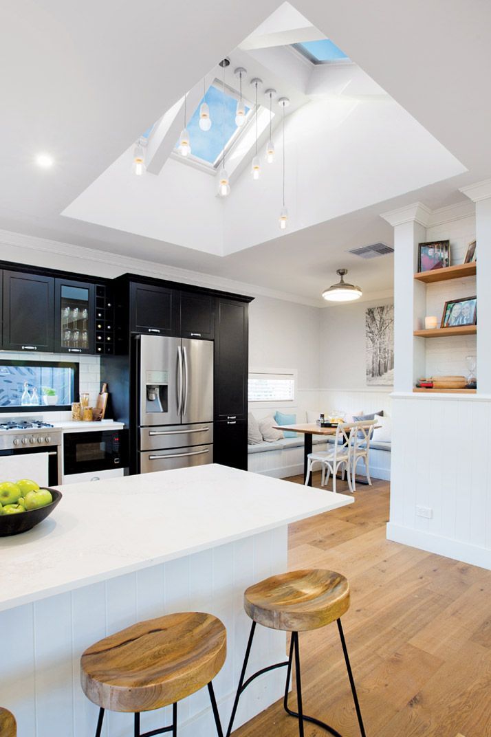 Modern Kitchen With a Skylight — Gold Coast Skylights in Burleigh Heads, QLD