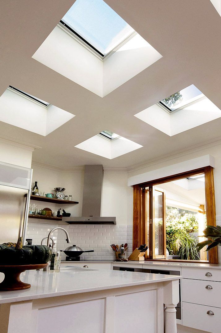 Kitchen With Skylights in the Ceiling, Offering Natural Light — Gold Coast Skylights in Slacks Creek, QLD