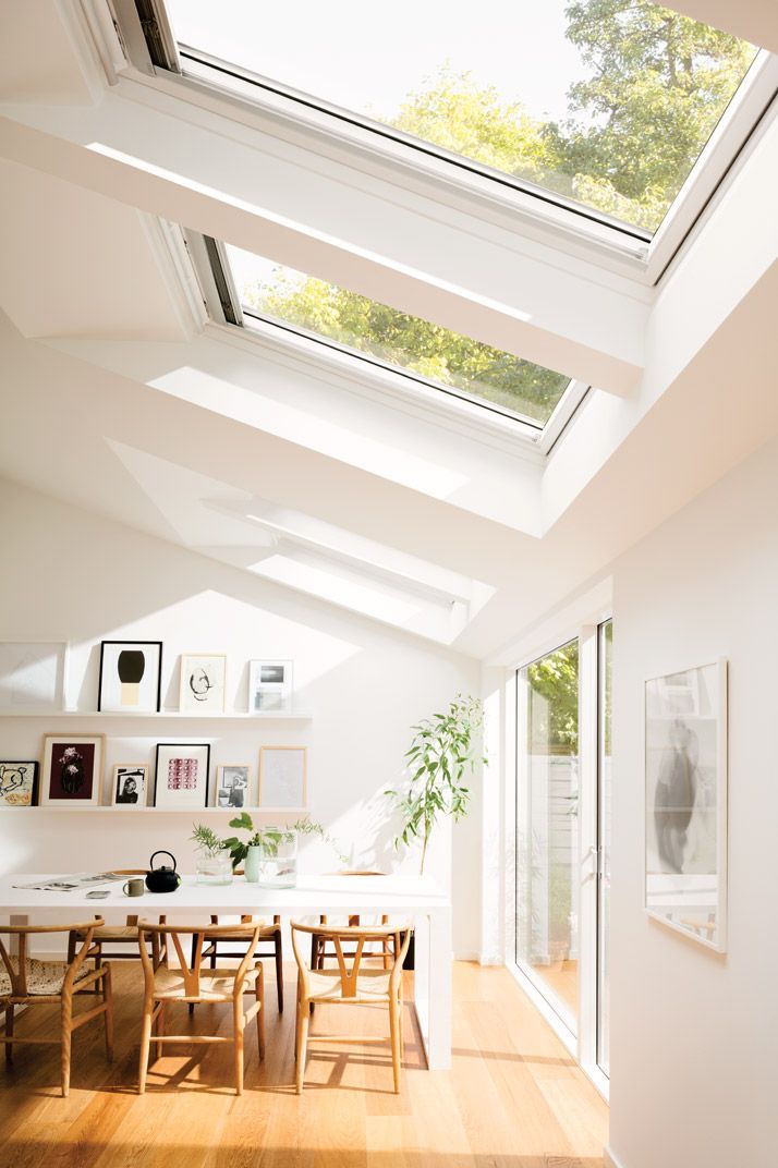 Bright Dining Room With Skylights — Gold Coast Skylights in Byron Bay, NSW