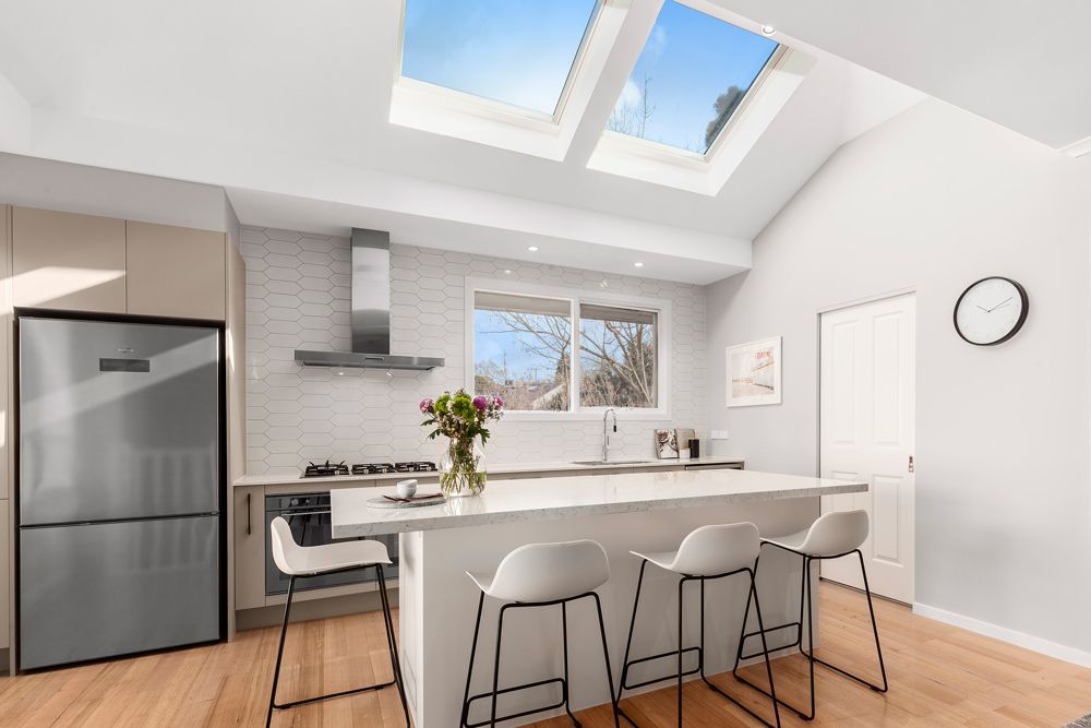 Skylights Over the Kitchen and Dining Area