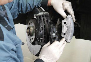 Car repairs - Perth - Bankfoot Coachworks - Brake fitting Brake fitting