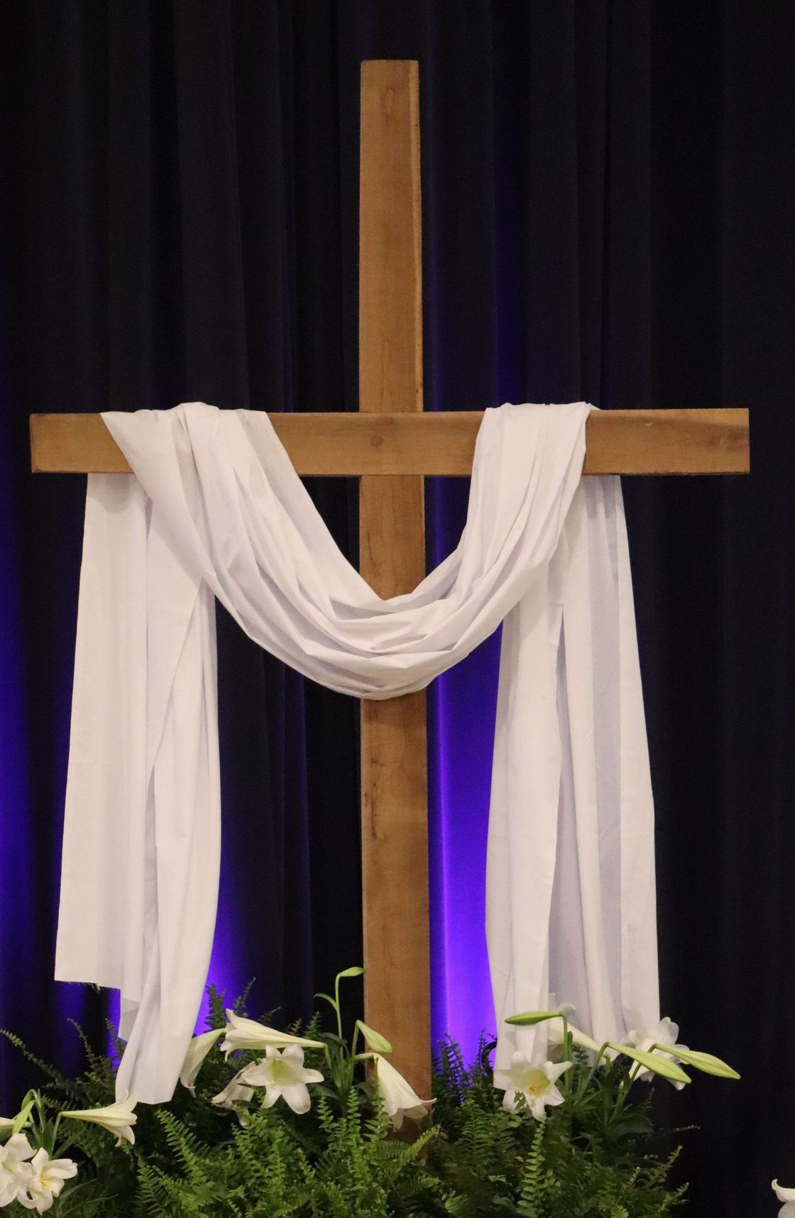 Cross on Easter Sunday