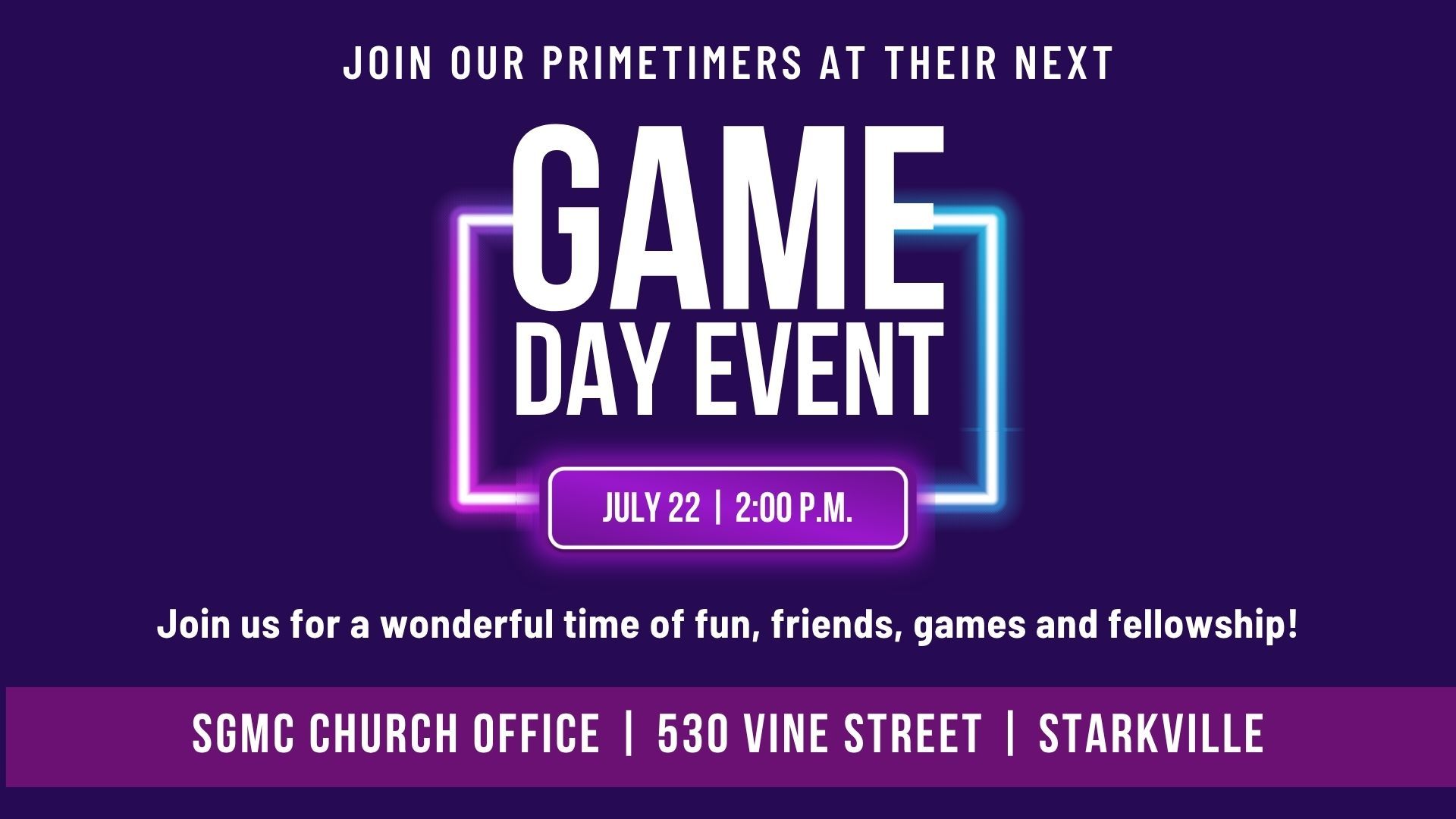 PrimeTimers Day Trip