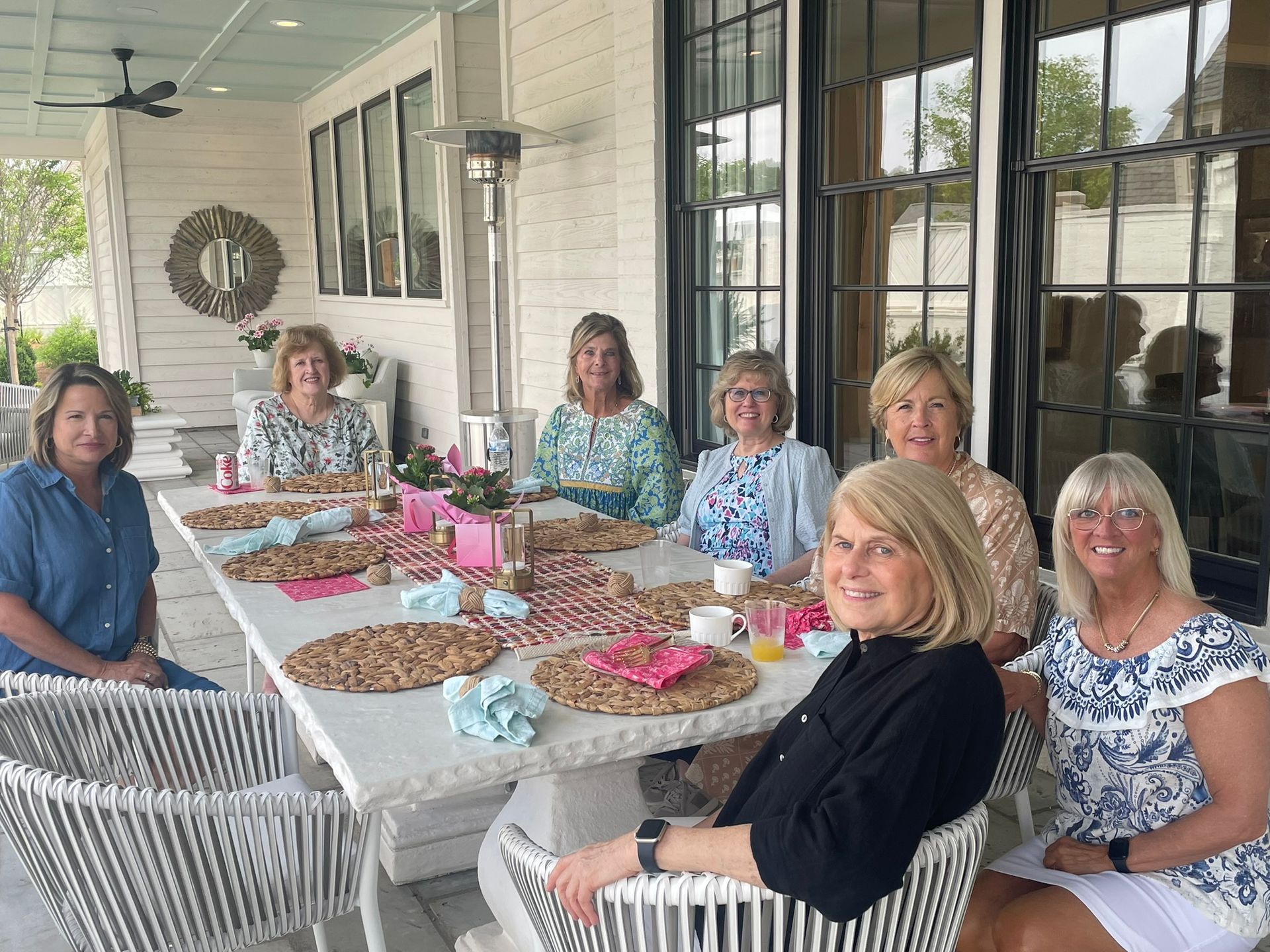 Fellowship at the conclusion of Wednesday Women's Bible Study.
