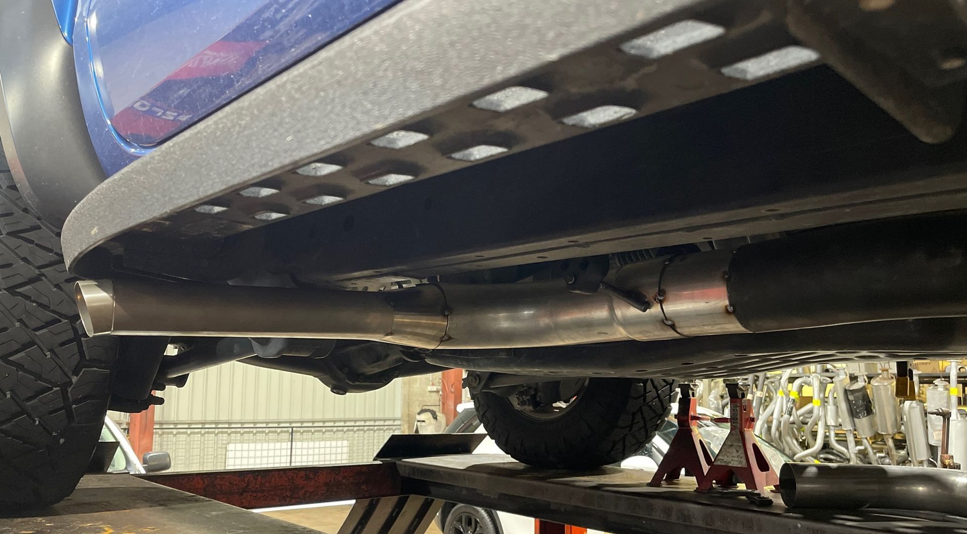 Undercarriage of a Vehicle — Aitkenvale Exhausts & Towbars Pty Ltd In Aitkenvale, QLD