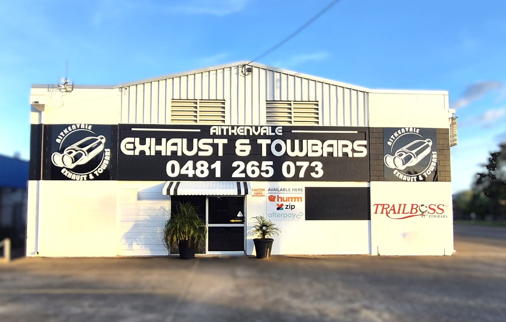 Close-up of the Underside of a Blue Vehicle — Aitkenvale Exhausts & Towbars Pty Ltd In Aitkenvale, QLD