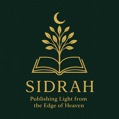 A logo for siddrah publishing light from the edge of heaven